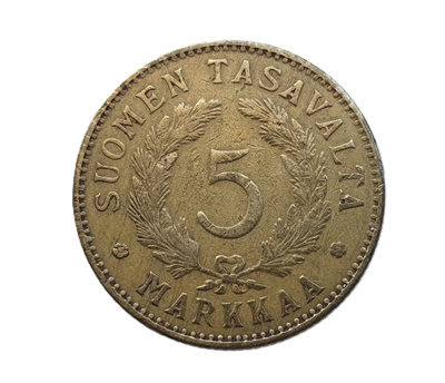 5 Markkaa 1928 - Harvinainen!