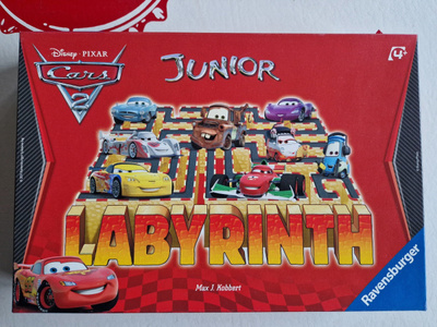 Labyrinth Cars Lautapeli