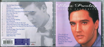 ELVIS PRESLEY . CD-LEVY . GOSPEL FAVOURITE