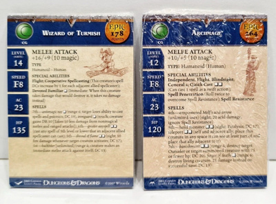 2kpl Dungeons & Dragons RPGA promokortteja