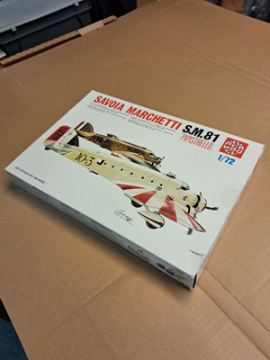 Supermodel 1/72 Savoia Marcheti SM 81
