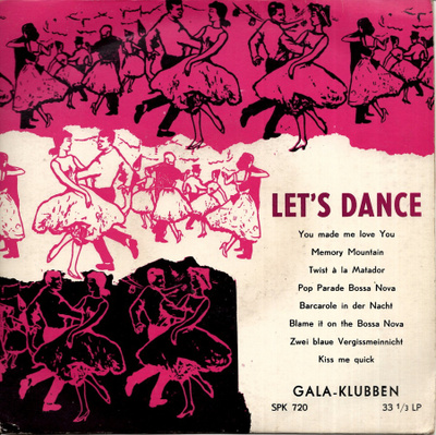 VARIOUS: "Let's Dance" 7"-EP (Gala-Klubben) 7"kk