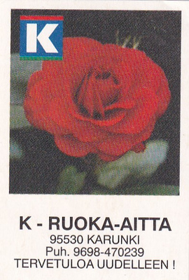 Karunki, K - Ruoka- Aitta  2/14