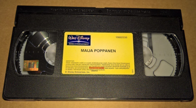 WALT DISNEY MAIJA POPPANEN  VHS
