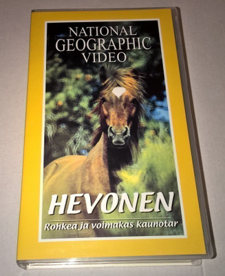 NATIONAL GEOGRAPHIC VIDEO HEVONEN  VHS