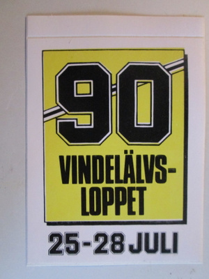 TARRA VINDELÄLVSLOPPET 90 25-28.7 JULI HEINÄKUU