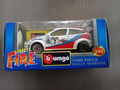 Burago:Ford Focus Rally Martini