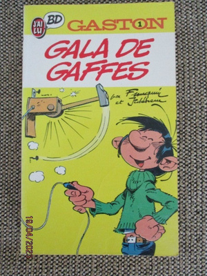 Franquin GASTON 1 - GALA DE GAFFES (uusi pokkari)