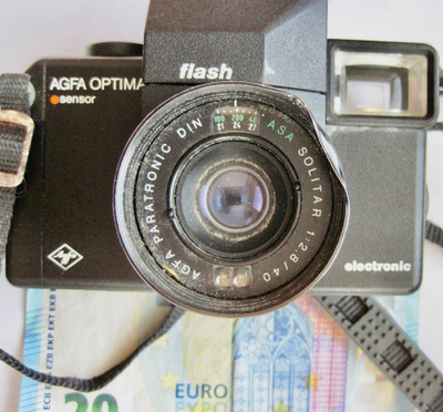 VANHA Kamera Agfa Optima Electronic Sensor