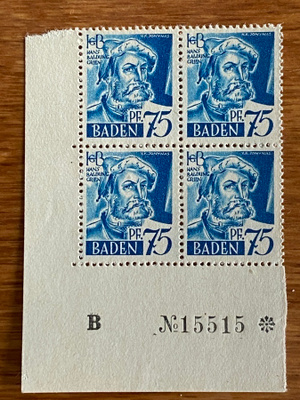 SAKSA BADEN RANSKA VYÖHYKE NELIÖ**