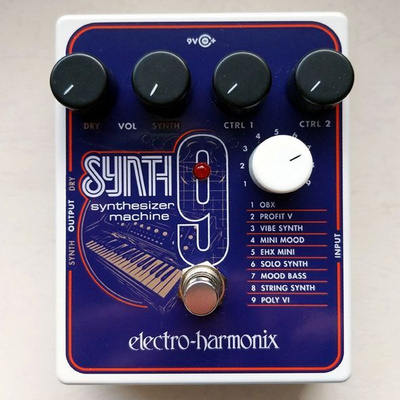 Electro-Harmonix SYNTH9 Synthesizer Machine – pedaali
