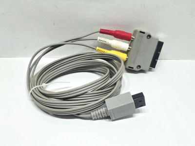 WII AV-johto + Scart (Nintendon virallinen)