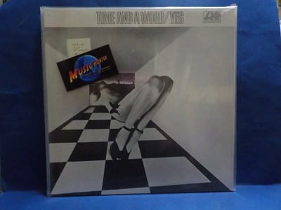 YES - TIME AND A WORD M-/M- END OF 70 REISSUE LP