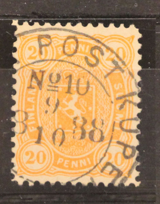 # 23301 # Pv Finska pk - No10 - 9.10.86 - M-85 20p