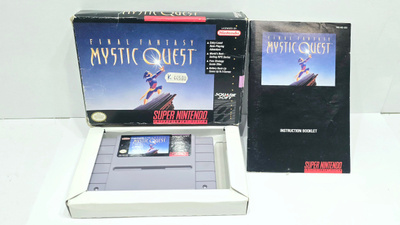 SNES - Final Fantasy Mystic Quest (CIB NTSC)