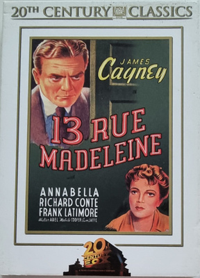 13 RUE MADELEINE DVD