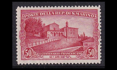San Marino 141 * Franciscus Assisilainen 50 C (1928)