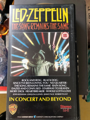 Led Zeppelin: The Song Remains The Same.