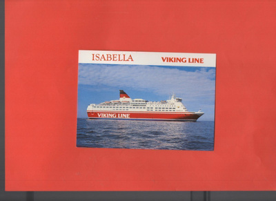 Laiva Postikortti ISABELLA  VIKING LINE