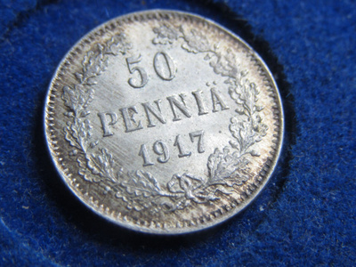 50 penniä 1917 II