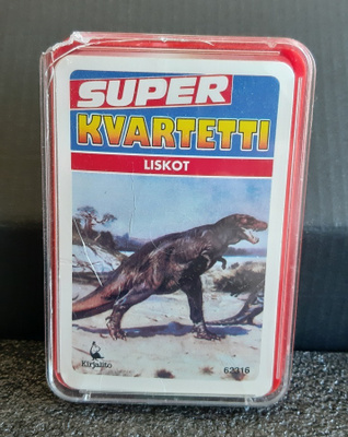 Liskot super kvartetti Vintage pelikortit