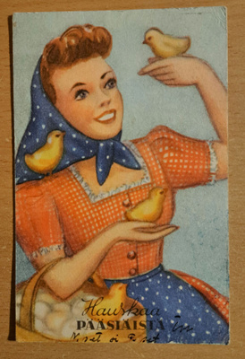 neitonen ja tipuja, kulkenut 1944