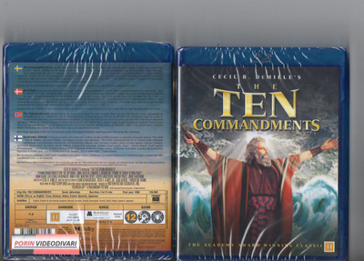Kymmenen Käskyä (56 359) UUSI -FI- BLU-RAY nordic, (2) charl