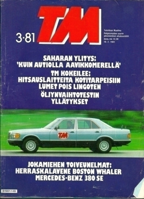 TM – Tekniikan Maailma 3 / 1981 - lehti