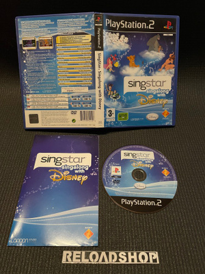 SingStar Singalong with Disney - Nordic PS2 - CIB