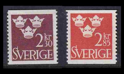 Ruotsi 538-9 ** Kolme kruunua (1965)