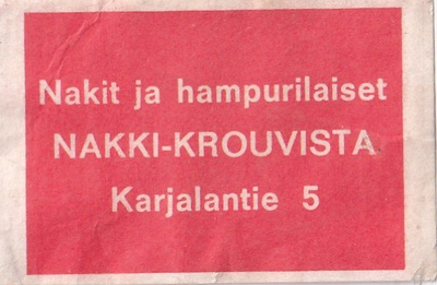 Nakki - Krouvi, Karjalantie 5    6/3