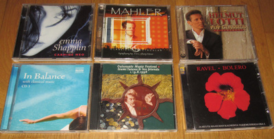 6 cd:n paketti Klassinen musiikki