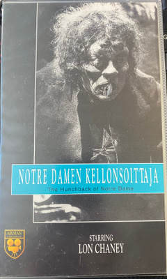 Notte Damen kellonsoittaja VHS Lon Chaney