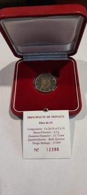Monaco 2010 2€ proof