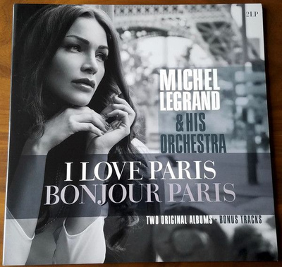 MICHEL LEGRAND: I Love Paris & Bonjour Paris  2LP