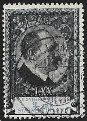 1931 Pr Svinhufvud 70 v leimattu LaPe 172 KELLOMÄKI 19.II.32