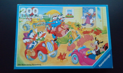 Disney / Ravensburger 200 palan palapeli 1987 "Seeing Grandm