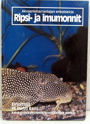 Ripsi- ja imumonnit akvaariokirja Pertti Rassi
