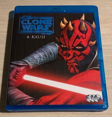 Star Wars: The Clone Wars: Kausi 4 (Blu-ray) *UUSI*