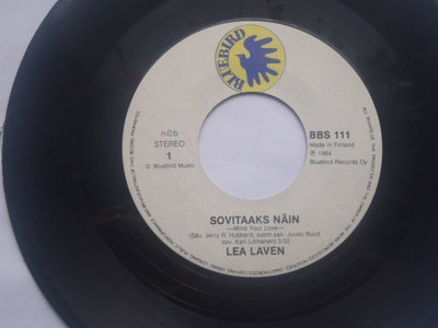 LEA LAVEN - SOVITAAKS NÄIN 7 " Single ( BLUEBIRD )