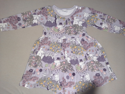Muumi Juhlahetki mekko koko 86cm