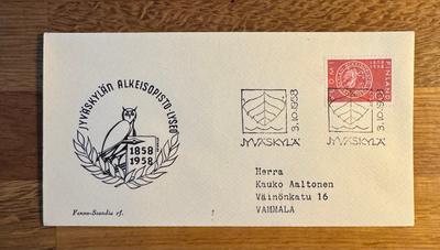 Jyväskylä Alkeisopisto 1958