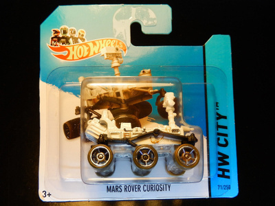 HOT WHEELS # MARS Curiosity rover / HW city