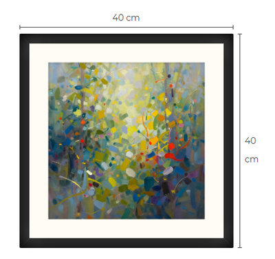 Uusi uniikki abstrakti art print taulu 40 cm x 40 cm