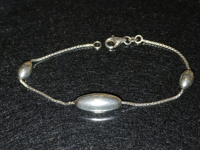 Design Hopea oliivi rannekoru 925