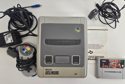 Super Nintendo + Donkey kong Country (LOOSE)