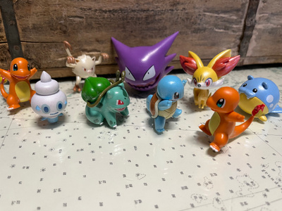 Pokemon figuurit 9kpl