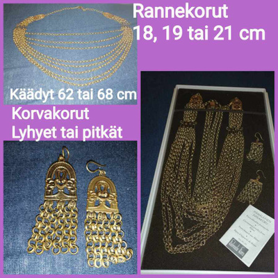 KALEVALA, HÄMÄLÄINEN JUHLAKÄÄTY / PARATIISI,  3 pronssikorua
