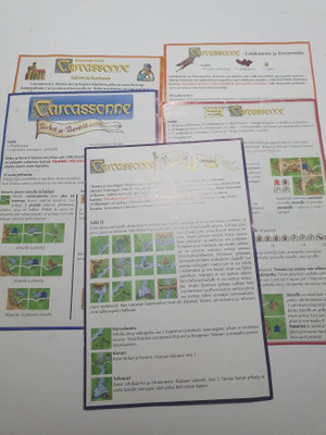 Varaosia CARCASSONNE  Ohjekirjat