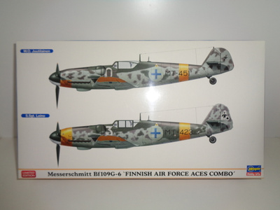Bf-109 G-6 Finnish air force aces combo  1/72